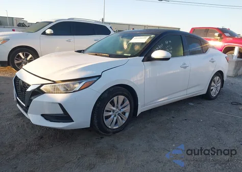 2022 Nissan Sentra S Xtronic Cvt из США, поврежденный, VIN 3N1AB8BV6NY239249